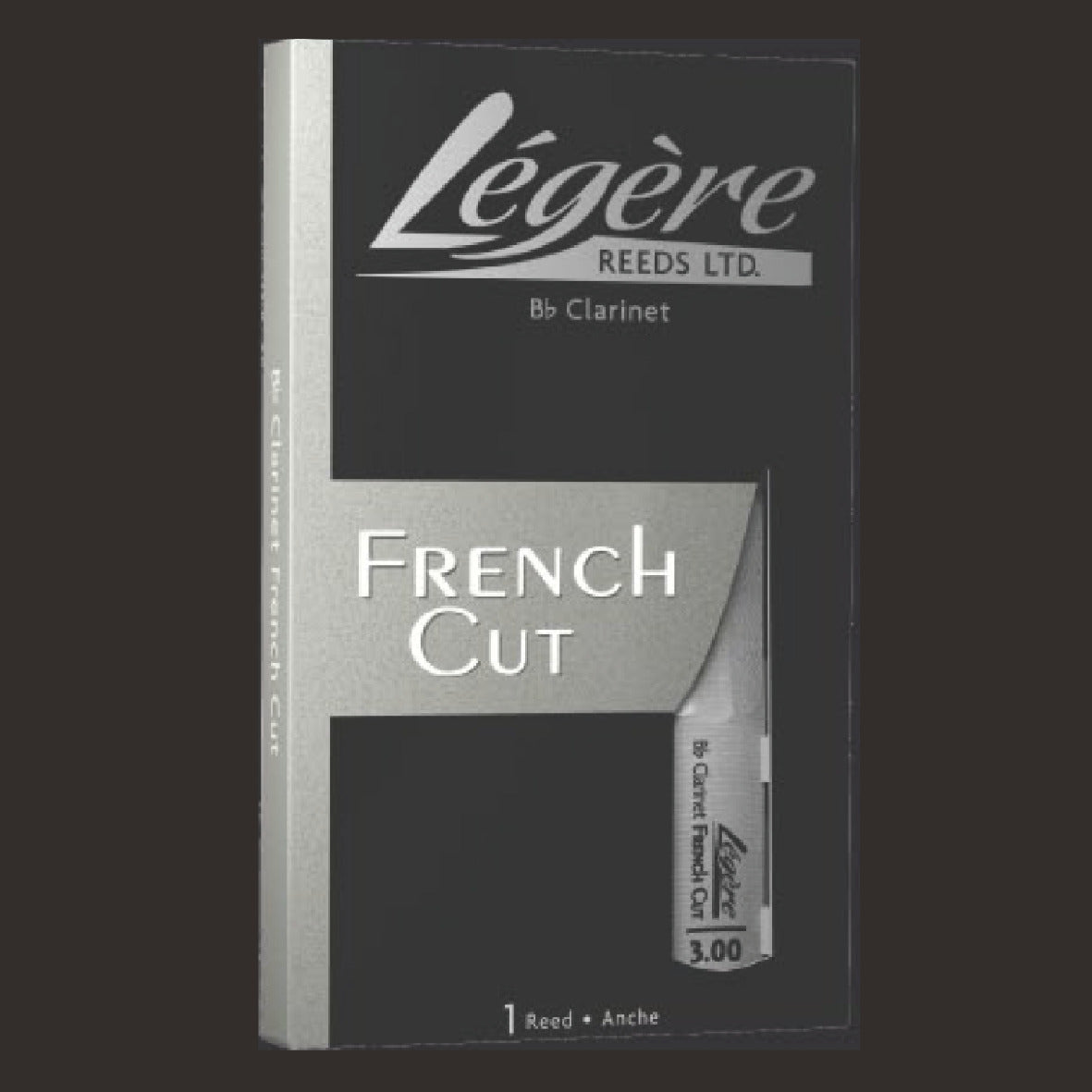 Legere B♭クラリネット用リード フレンチカット