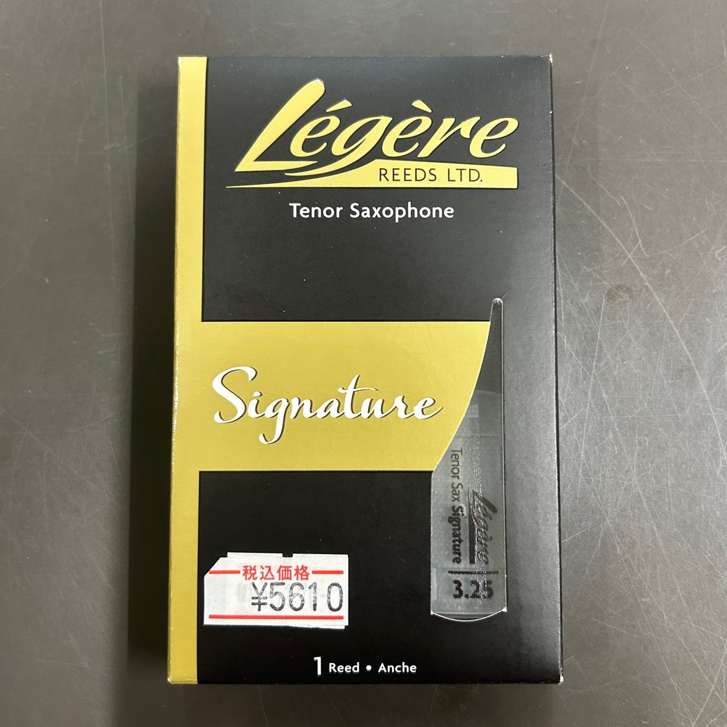 【長期在庫品】Legere テナーサックス用リード シグネチャー
