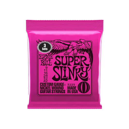 ERNIE BALL Super Slinky  3SET PACK　(09-42)