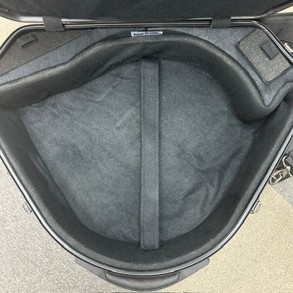 【中古】C.C.シャイニー　ベルカット フルダブルホルン用ケース CC2-HRB-PPK/G