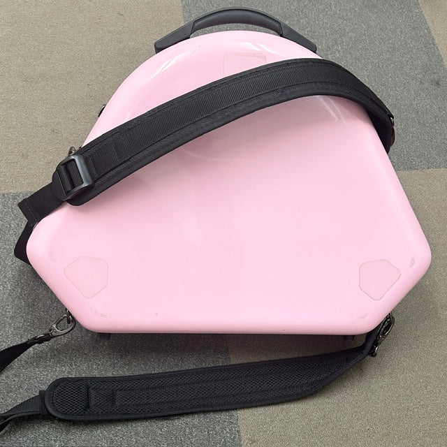 【中古】C.C.シャイニー　ベルカット フルダブルホルン用ケース CC2-HRB-PPK/G