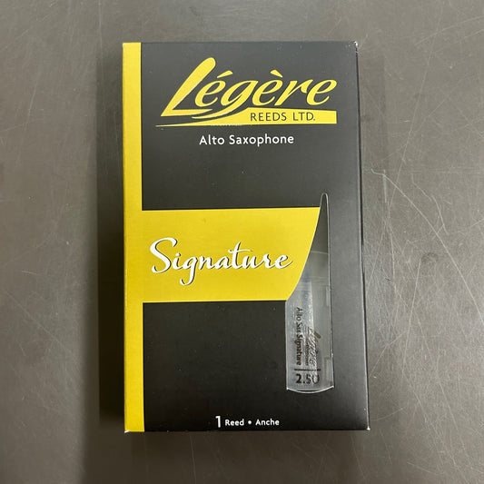 【長期在庫品】Legere　アルトサックス用リード　シグネチャー