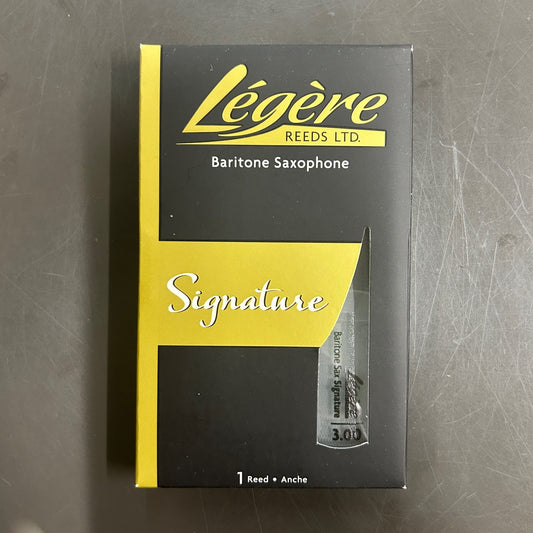 【長期在庫品】Legere　バリトンサックス用リード　シグネチャー　3