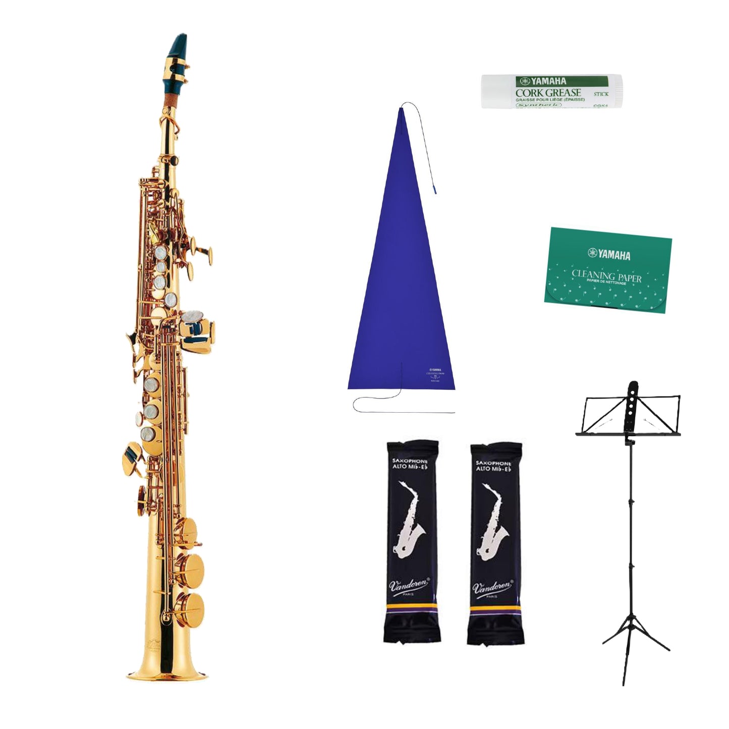 【新春フェア限定】J.Michael　ソプラノサックス　SP-650　初心者応援セット